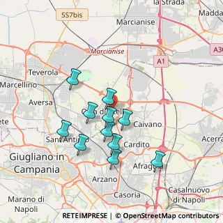 Mappa Vicino a, 81030 Orta di Atella CE, Italia (3.36818)
