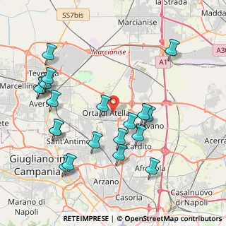 Mappa Vicino a, 81030 Orta di Atella CE, Italia (4.7895)