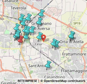 Mappa Via Martiri Atellani, 81031 Sant'Arpino CE, Italia (2.1225)