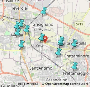 Mappa Via Martiri Atellani, 81031 Sant'Arpino CE, Italia (2.21417)