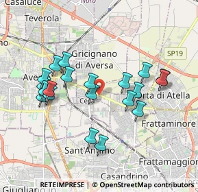 Mappa Via Martiri Atellani, 81031 Sant'Arpino CE, Italia (1.92)