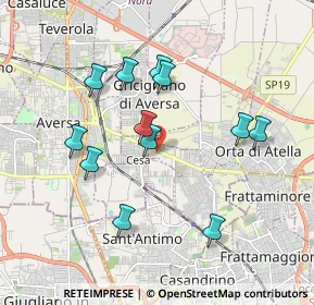 Mappa Via Martiri Atellani, 81031 Sant'Arpino CE, Italia (1.88917)