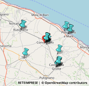 Mappa 70014 Conversano BA, Italia (5.8645)