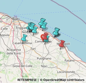 Mappa 70014 Conversano BA, Italia (10.44118)