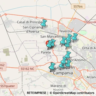 Mappa Via degli Astronauti, 81030 Parete CE, Italia (3.455)