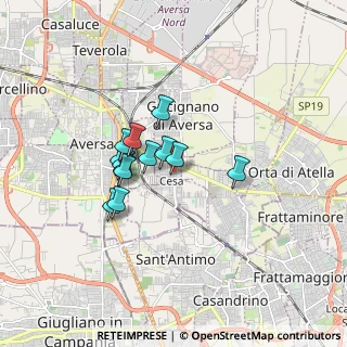 Mappa Via Giovan Battista Vico, 81030 Cesa CE, Italia (1.31923)