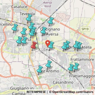 Mappa Via Giovan Battista Vico, 81030 Cesa CE, Italia (2.334)