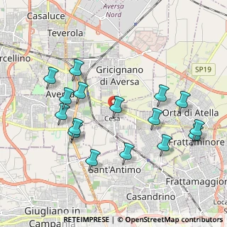 Mappa Via Giovan Battista Vico, 81030 Cesa CE, Italia (2.22188)