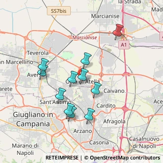 Mappa Via Massimo Stanzione, 81030 Orta di Atella CE, Italia (3.55909)