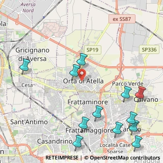Mappa Via Massimo Stanzione, 81030 Orta di Atella CE, Italia (3.04917)