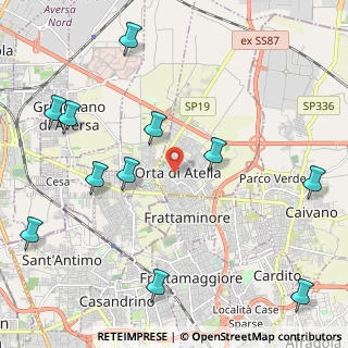 Mappa Via Massimo Stanzione, 81030 Orta di Atella CE, Italia (2.91818)