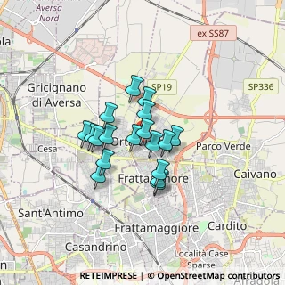Mappa Via Massimo Stanzione, 81030 Orta di Atella CE, Italia (1.26389)