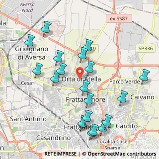Mappa Via Massimo Stanzione, 81030 Orta di Atella CE, Italia (2.4225)