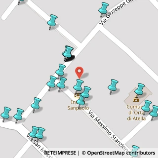 Mappa Via Massimo Stanzione, 81030 Orta di Atella CE, Italia (0.09207)