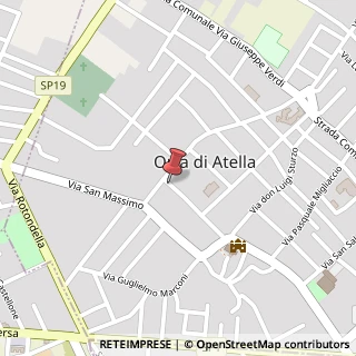 Mappa Via Massimo Stanzione, 49, 81030 Orta di Atella, Caserta (Campania)