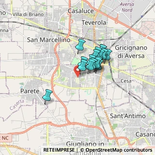 Mappa Via Gambardella, 81030 Lusciano CE, Italia (1.21)
