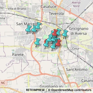 Mappa Via Gambardella, 81030 Lusciano CE, Italia (1.08688)