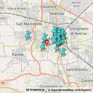 Mappa Via Gambardella, 81030 Lusciano CE, Italia (1.23)