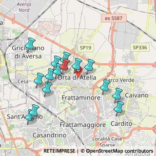 Mappa Viale Francesco Petrarca, 81030 Orta di Atella CE, Italia (2.08333)