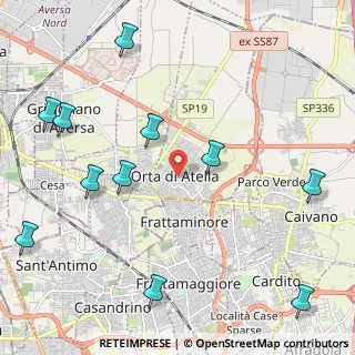 Mappa Viale Francesco Petrarca, 81030 Orta di Atella CE, Italia (2.97)