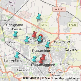 Mappa Viale Francesco Petrarca, 81030 Orta di Atella CE, Italia (1.85583)