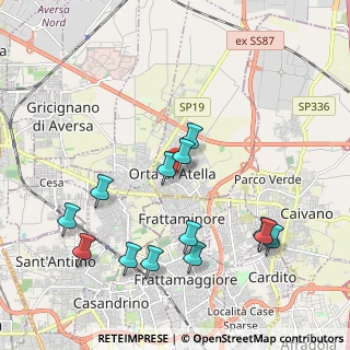 Mappa Viale Francesco Petrarca, 81030 Orta di Atella CE, Italia (2.32385)