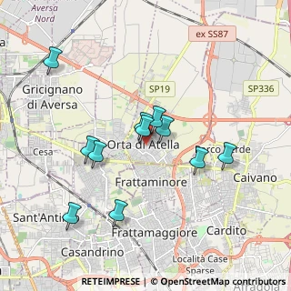 Mappa Via Francesco Petrarca, 81030 Orta di Atella CE, Italia (1.80818)