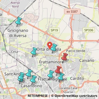 Mappa Viale Francesco Petrarca, 81030 Orta di Atella CE, Italia (2.89727)