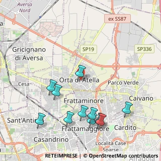Mappa Via Francesco Petrarca, 81030 Orta di Atella CE, Italia (2.50273)