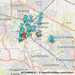 Mappa Via Campostrino, 81030 Cesa CE, Italia (1.797)