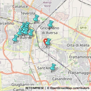 Mappa Via Campostrino, 81030 Cesa CE, Italia (2.34286)