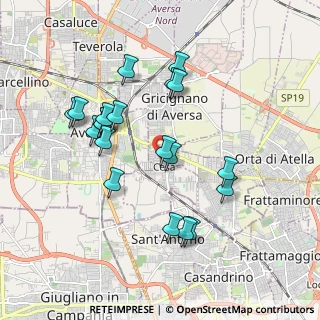 Mappa Via Campostrino, 81030 Cesa CE, Italia (1.945)