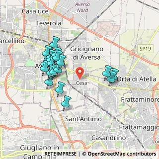 Mappa Via Campostrino, 81030 Cesa CE, Italia (1.8405)