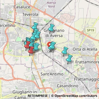 Mappa Via Campostrino, 81030 Cesa CE, Italia (1.7295)