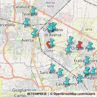 Mappa Via Campostrino, 81030 Cesa CE, Italia (2.86684)