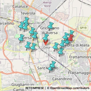 Mappa Via Campostrino, 81030 Cesa CE, Italia (2.01579)