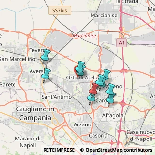 Mappa Via Guglielmo Marconi, 81030 Succivo CE, Italia (3.10636)