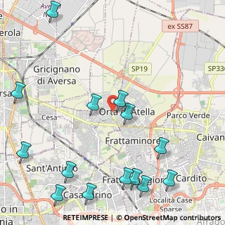 Mappa Via Guglielmo Marconi, 81030 Succivo CE, Italia (3.115)