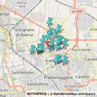 Mappa Via Guglielmo Marconi, 81030 Succivo CE, Italia (1.179)