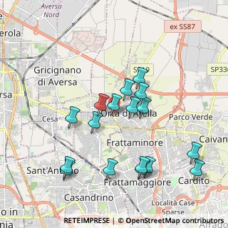 Mappa Via Guglielmo Marconi, 81030 Succivo CE, Italia (2.04353)