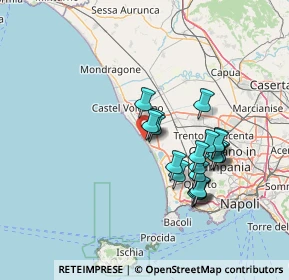 Mappa Viale degli Ibiscum, 81030 Castel Volturno CE, Italia (13.3595)