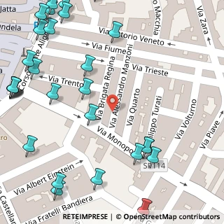 Mappa Via Trento, 70014 Conversano BA, Italia (0.0931)