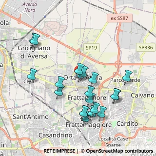 Mappa Traversa Via San Massimo, 81030 Orta di Atella CE, Italia (2.0725)