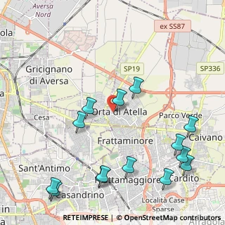 Mappa Traversa Via San Massimo, 81030 Orta di Atella CE, Italia (2.83214)