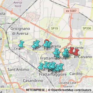 Mappa Traversa Via San Massimo, 81030 Orta di Atella CE, Italia (2.0975)