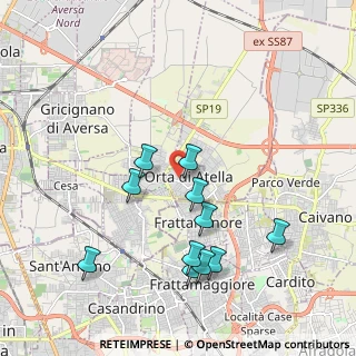 Mappa Traversa Via San Massimo, 81030 Orta di Atella CE, Italia (2.09909)