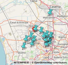 Mappa Via Alessandro Manzoni, 81031 Aversa CE, Italia (6.98471)