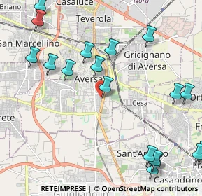 Mappa Via Alessandro Manzoni, 81031 Aversa CE, Italia (2.94889)