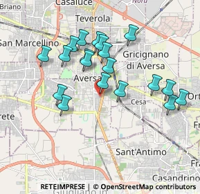 Mappa Via Alessandro Manzoni, 81031 Aversa CE, Italia (1.84895)