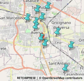 Mappa Via Alessandro Manzoni, 81031 Aversa CE, Italia (2.00091)
